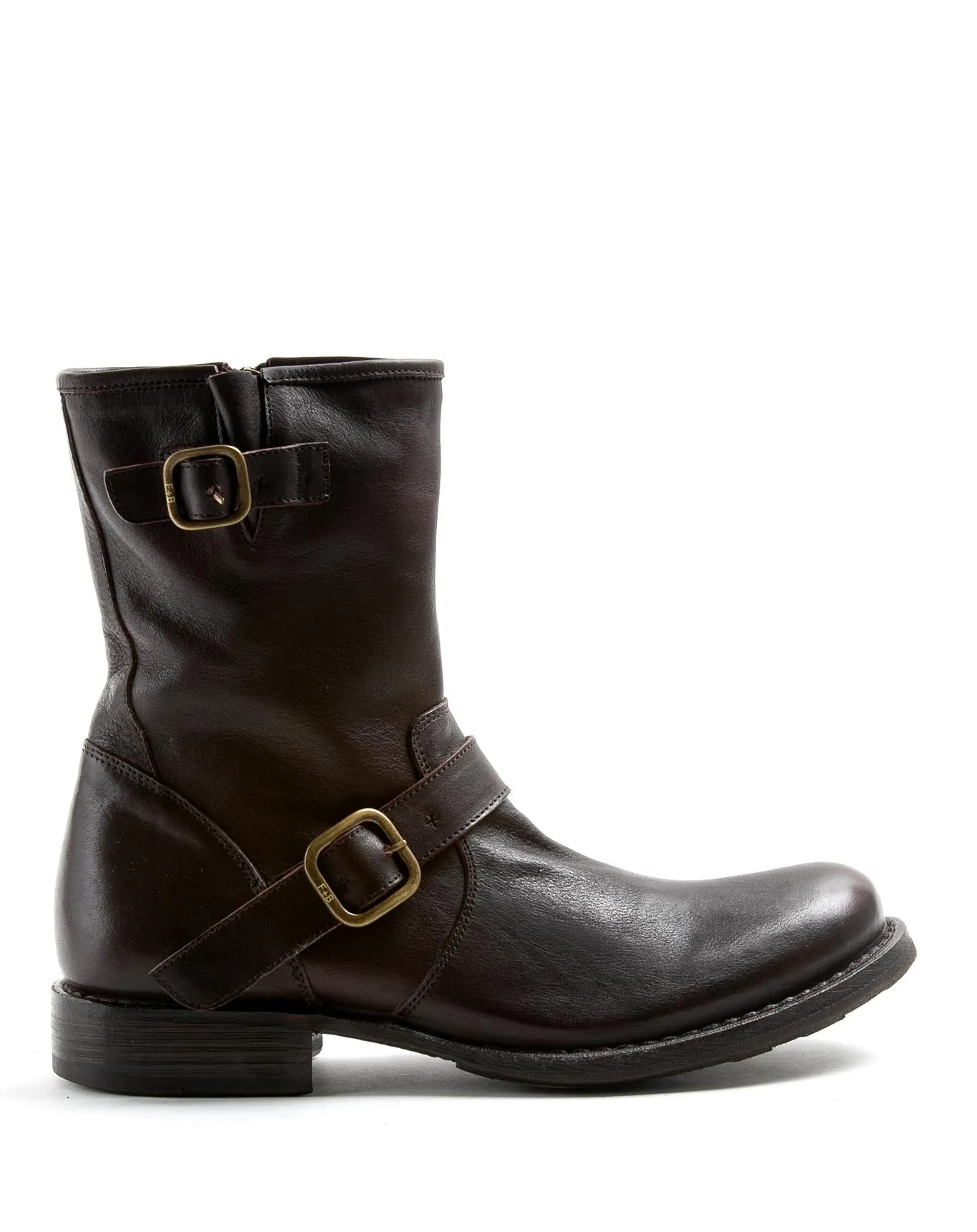 EVIA Brown Leather Boots sold by Fiorentini + Baker