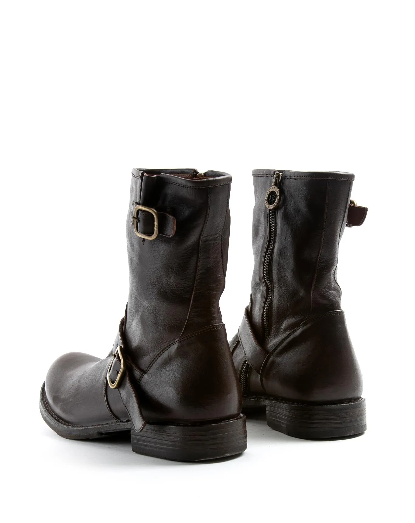 EVIA Brown Leather Boots sold by Fiorentini + Baker product image thumbnail 3