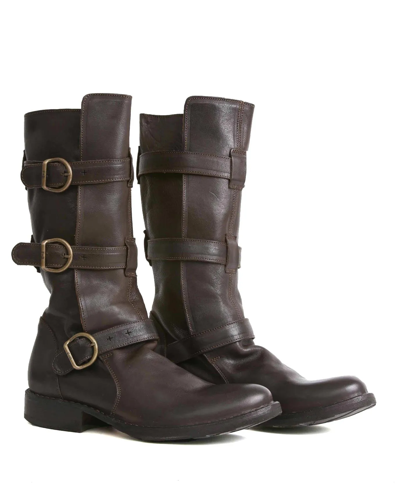 7040 Brown Leather Boots sold by Fiorentini + Baker product image thumbnail 2