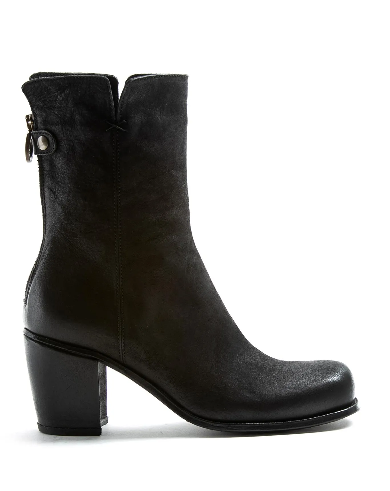 JONI Black Leather Boots sold by Fiorentini + Baker