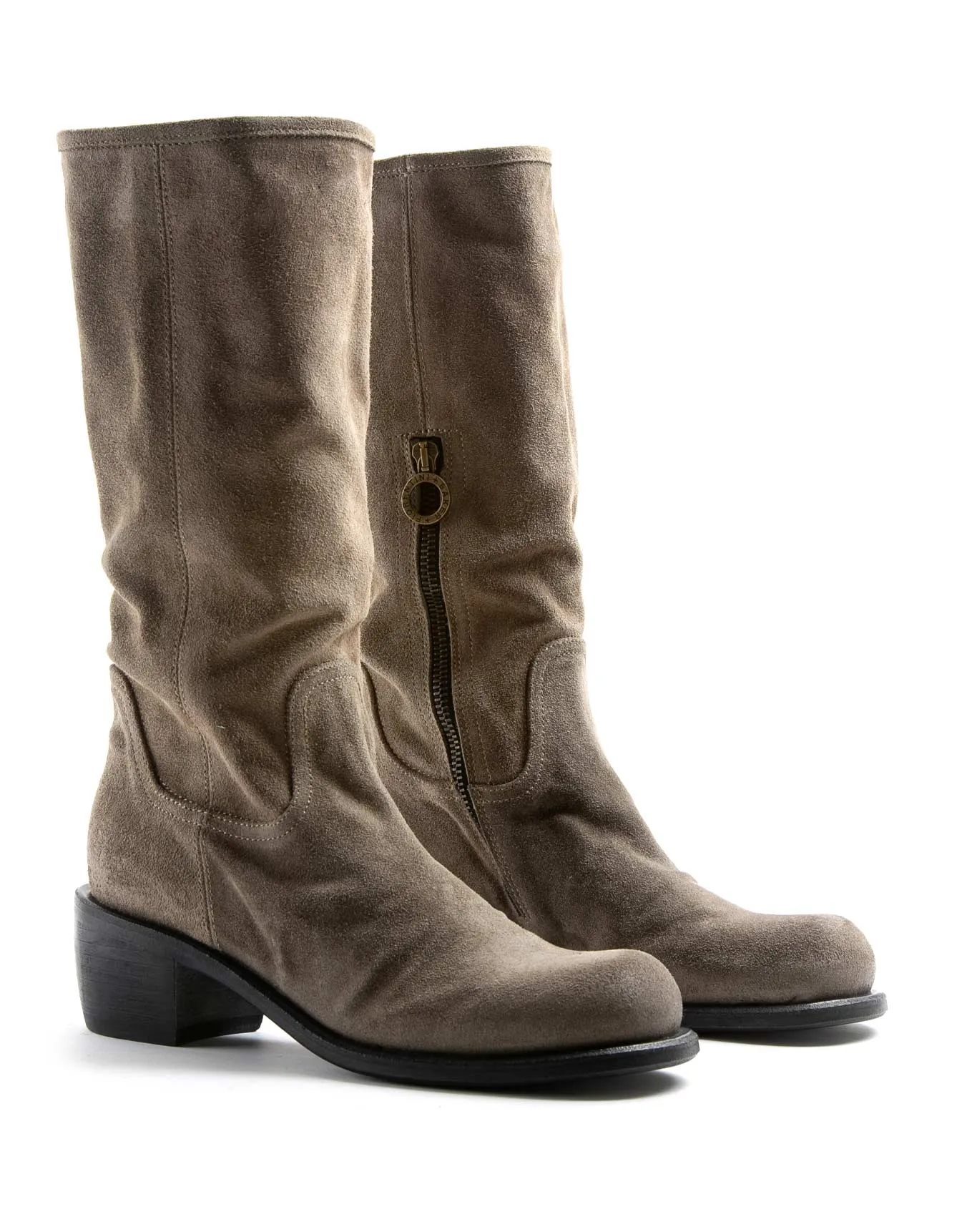 MOLLYS Grey Suede Boots sold by Fiorentini + Baker product image thumbnail 2