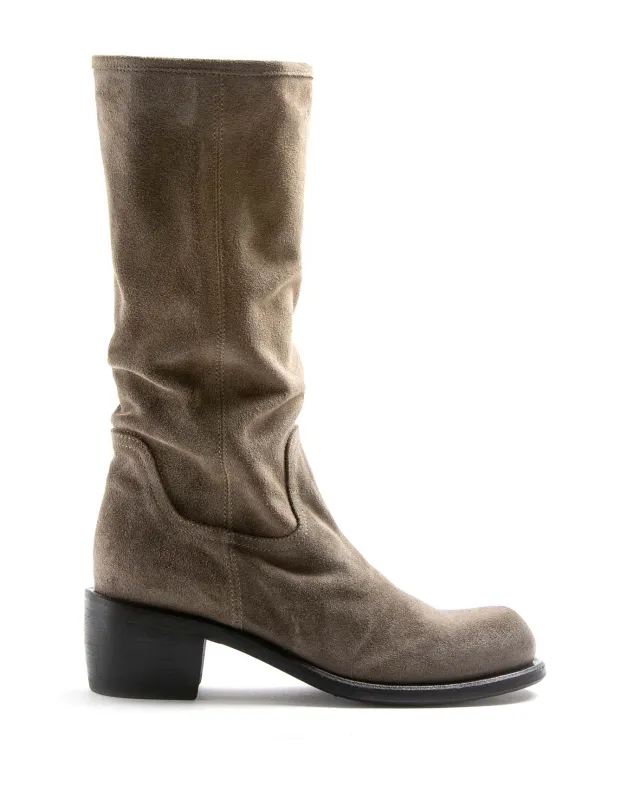 MOLLYS Grey Suede Boots sold by Fiorentini + Baker