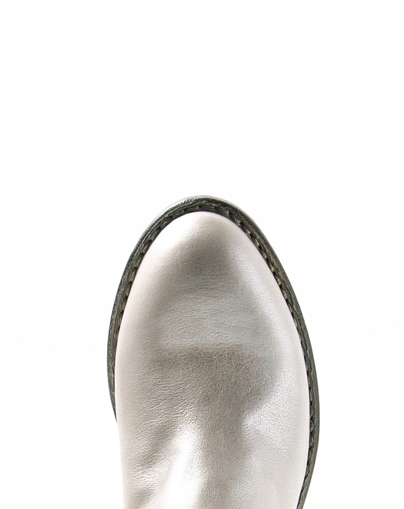RENO Silver Leather Mules sold by Fiorentini + Baker product image thumbnail 4