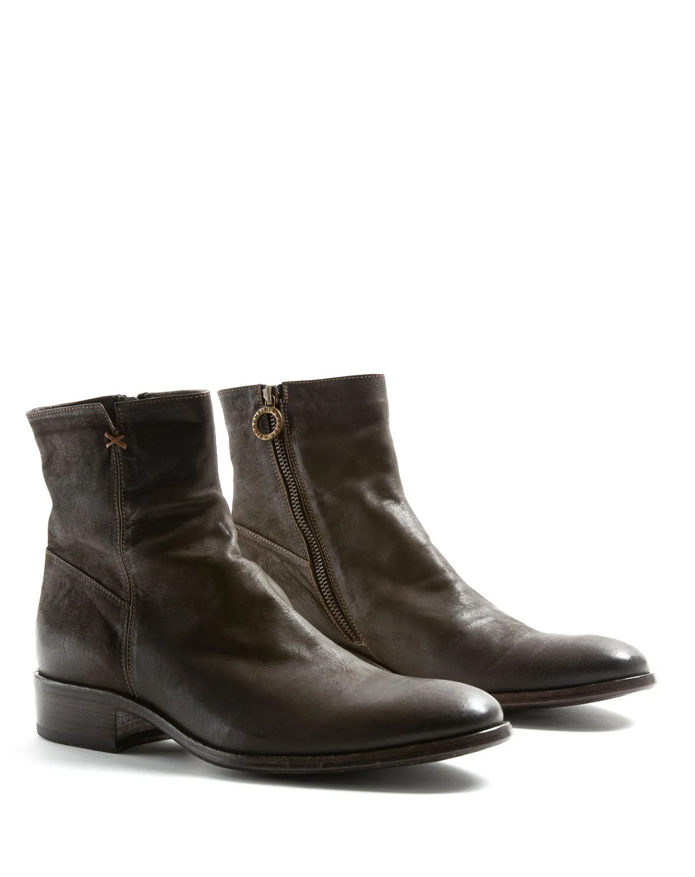 CALE Brown Leather Boots sold by Fiorentini + Baker product image thumbnail 2