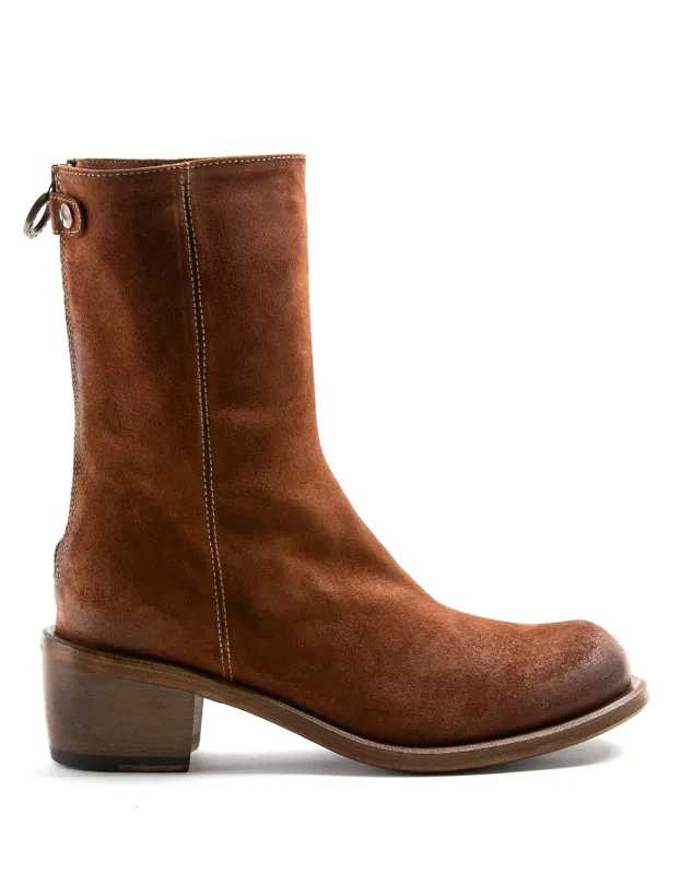 MENI Brown Suede Boots sold by Fiorentini + Baker