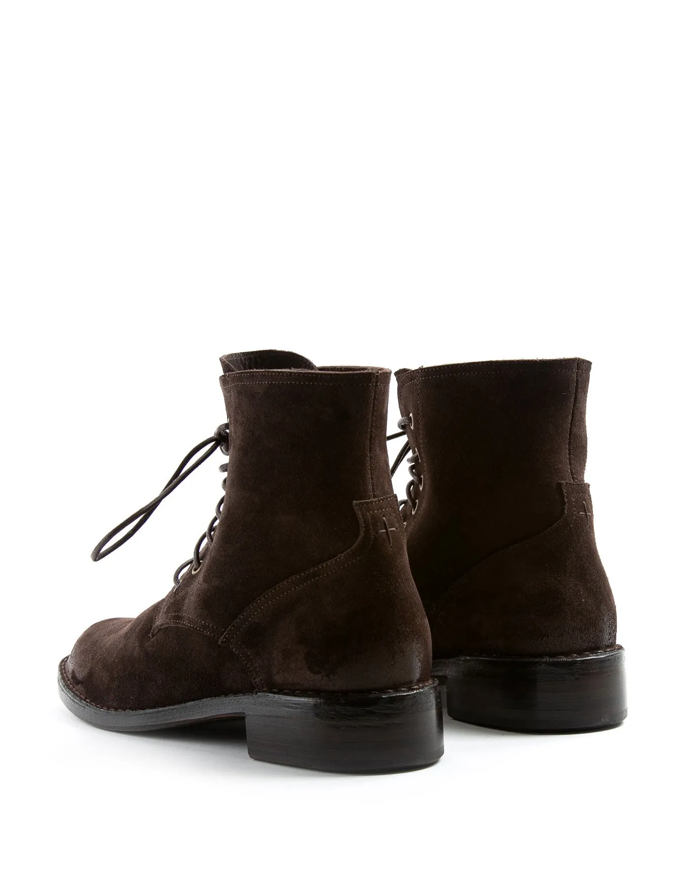 F-EMON Brown Suede Lace-up Boots sold by Fiorentini + Baker product image thumbnail 3