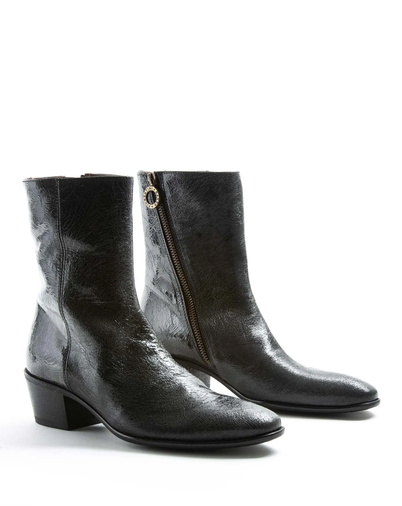 MATT Black Leather Boots sold by Fiorentini + Baker product image thumbnail 2