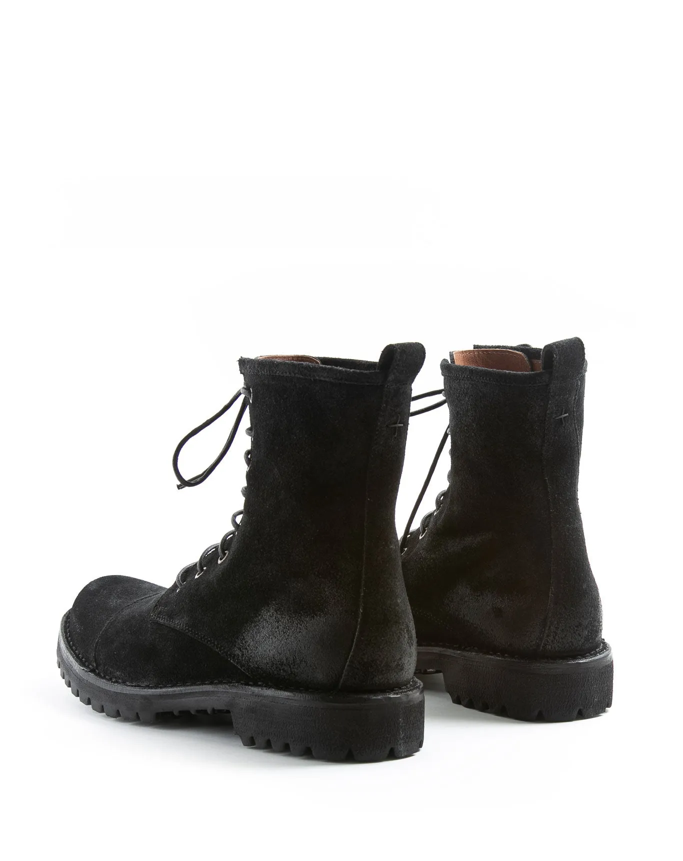 M-EIGHT Black Suede Lace-up Boots sold by Fiorentini + Baker product image thumbnail 3