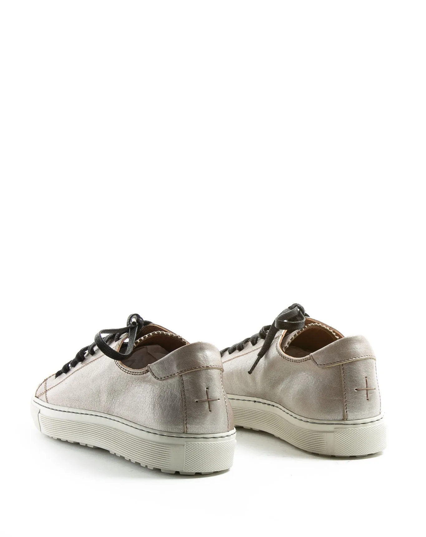 BEXY Silver Leather Sneakers sold by Fiorentini + Baker product image thumbnail 3