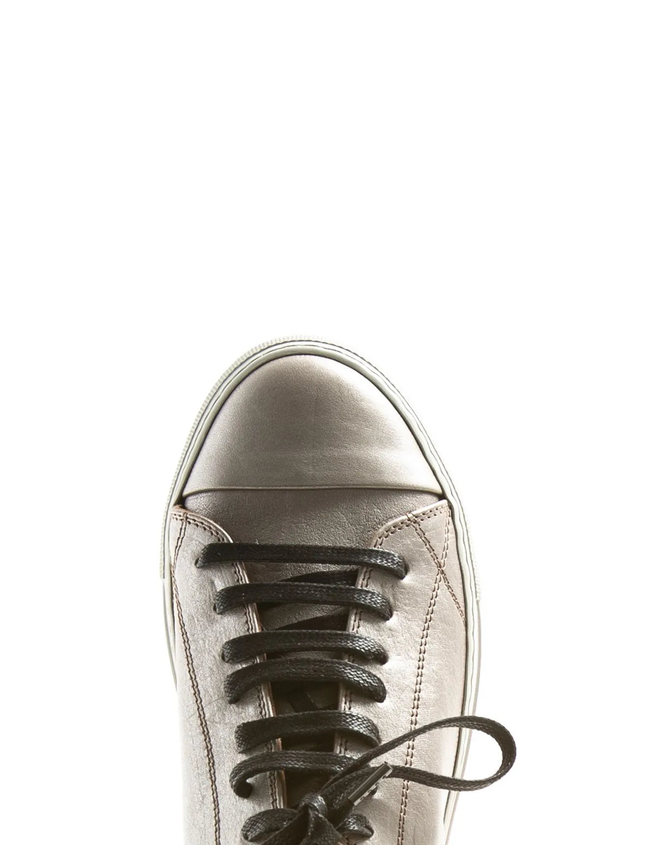 BEXY Silver Leather Sneakers sold by Fiorentini + Baker product image thumbnail 4