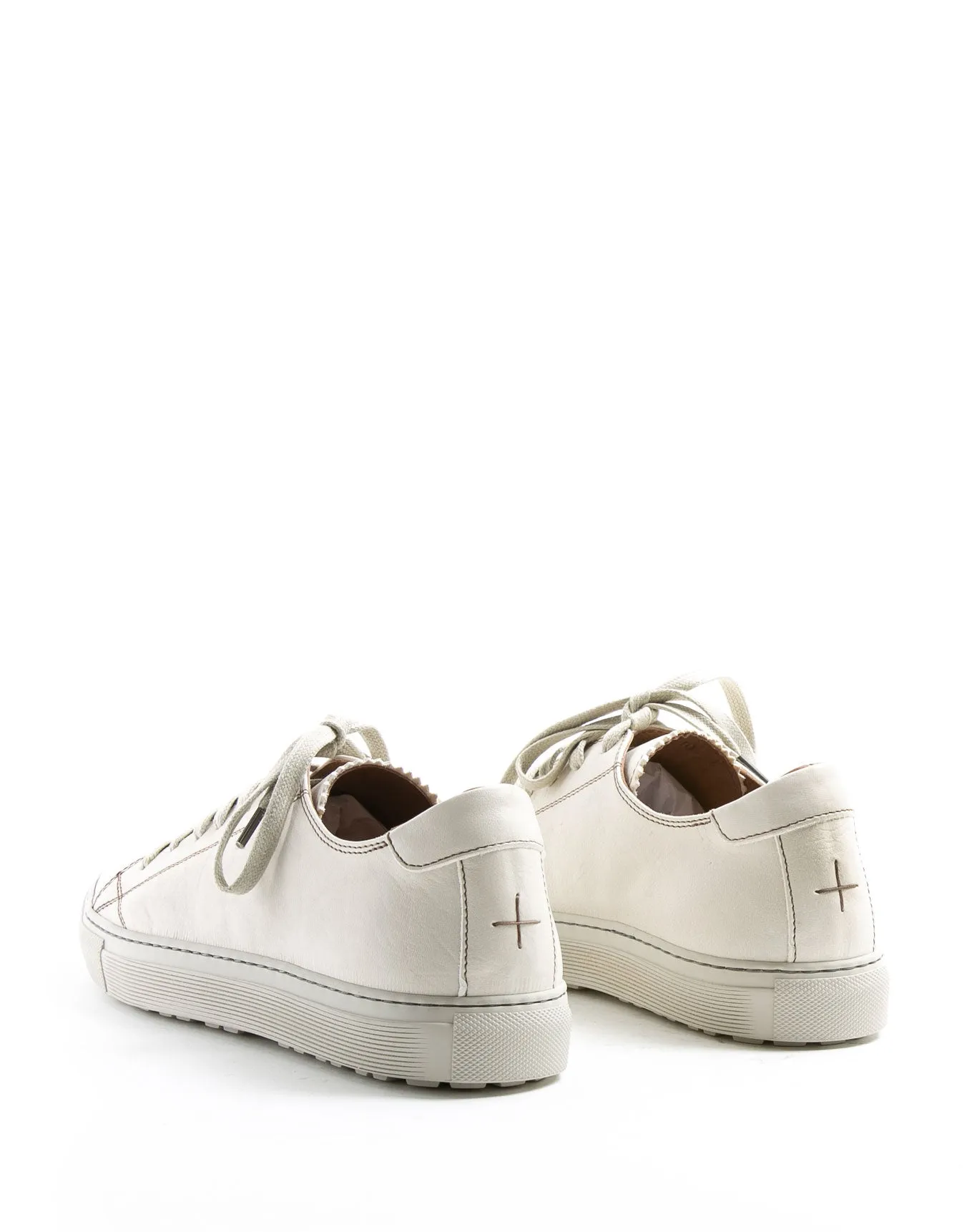 BEXY White Leather Sneakers sold by Fiorentini + Baker product image thumbnail 3