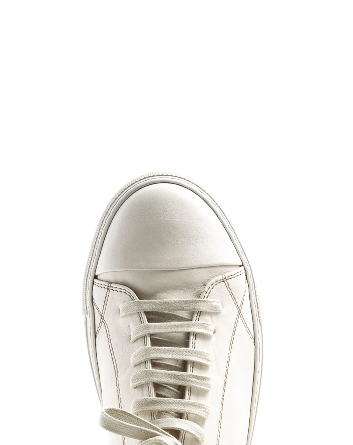BEXY White Leather Sneakers sold by Fiorentini + Baker product image thumbnail 4