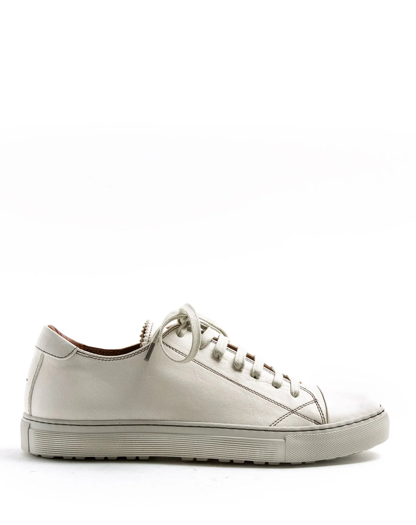 BEXY White Leather Sneakers sold by Fiorentini + Baker