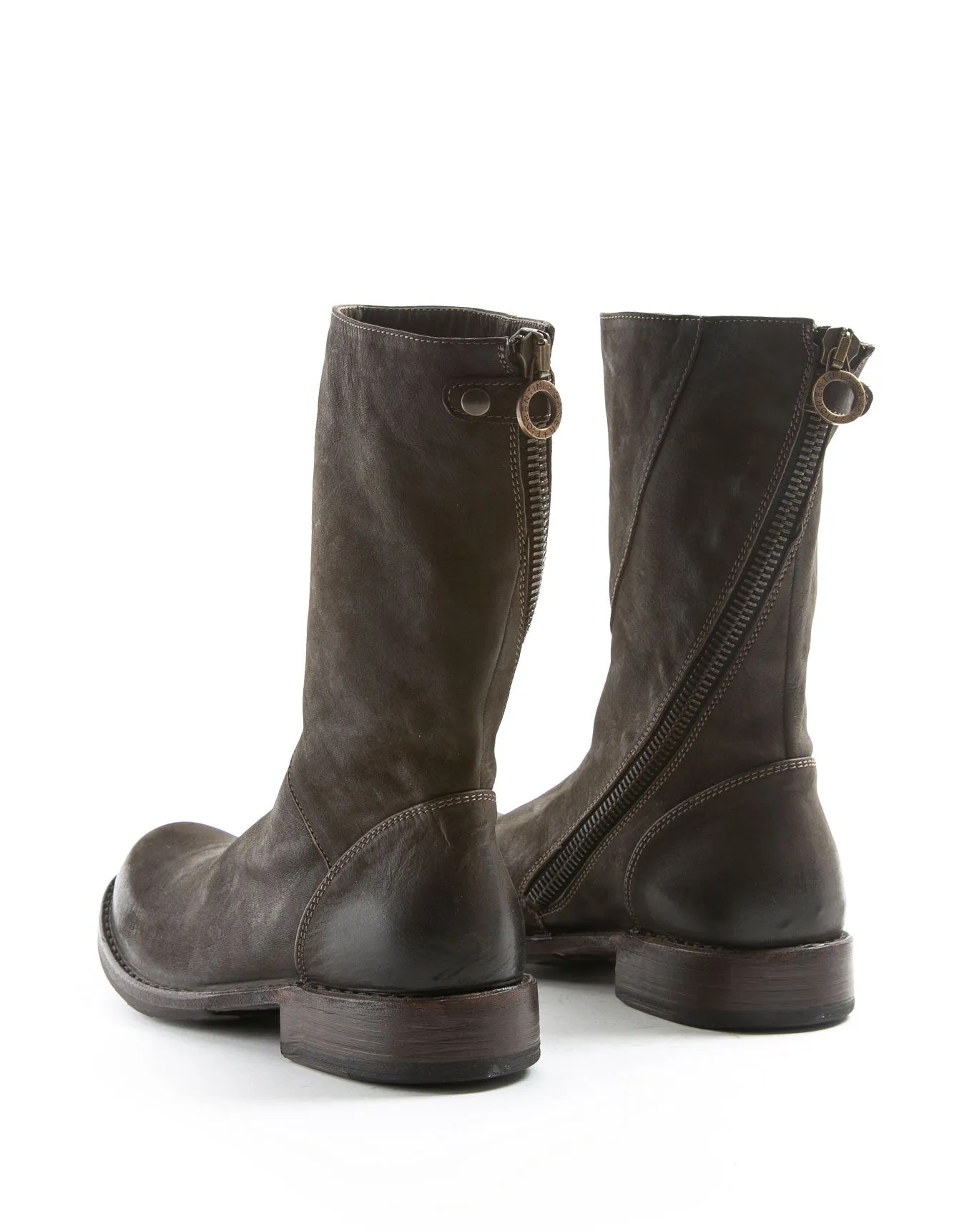 EZEE Brown Leather Boots sold by Fiorentini + Baker product image thumbnail 3