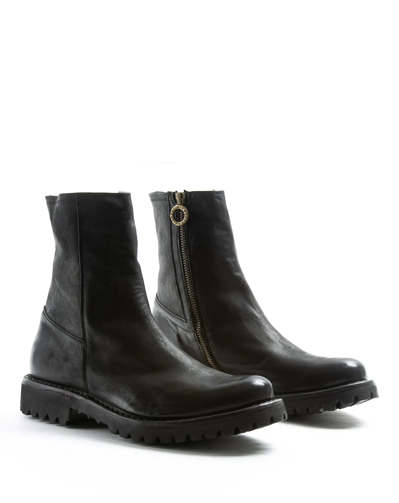 M-EBE Black Leather Boots sold by Fiorentini + Baker product image thumbnail 2
