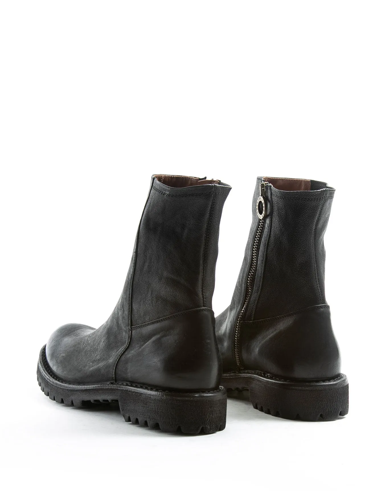 M-EBE Black Leather Boots sold by Fiorentini + Baker product image thumbnail 3