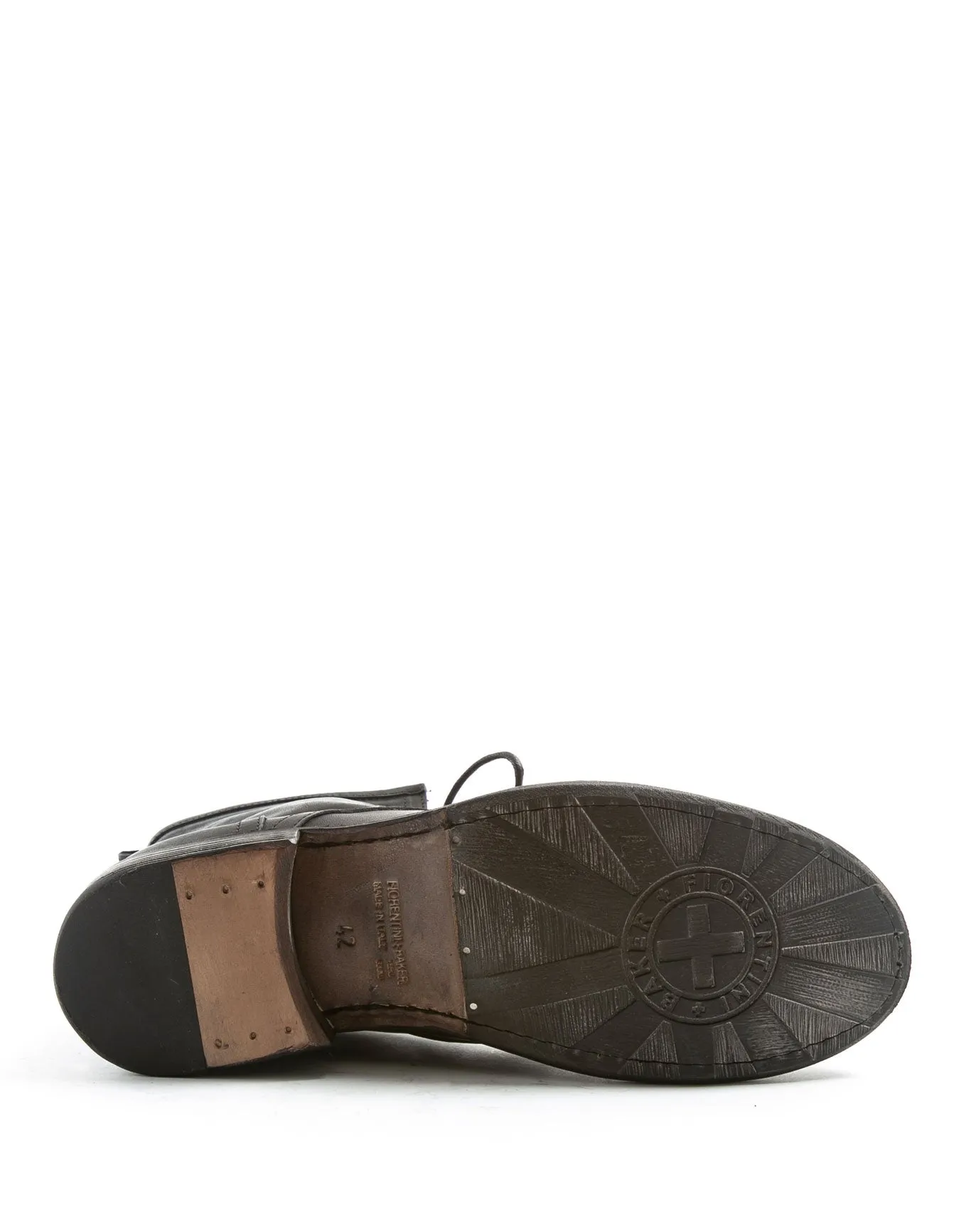 ELME Black Leather Lace-up Boots sold by Fiorentini + Baker product image thumbnail 5