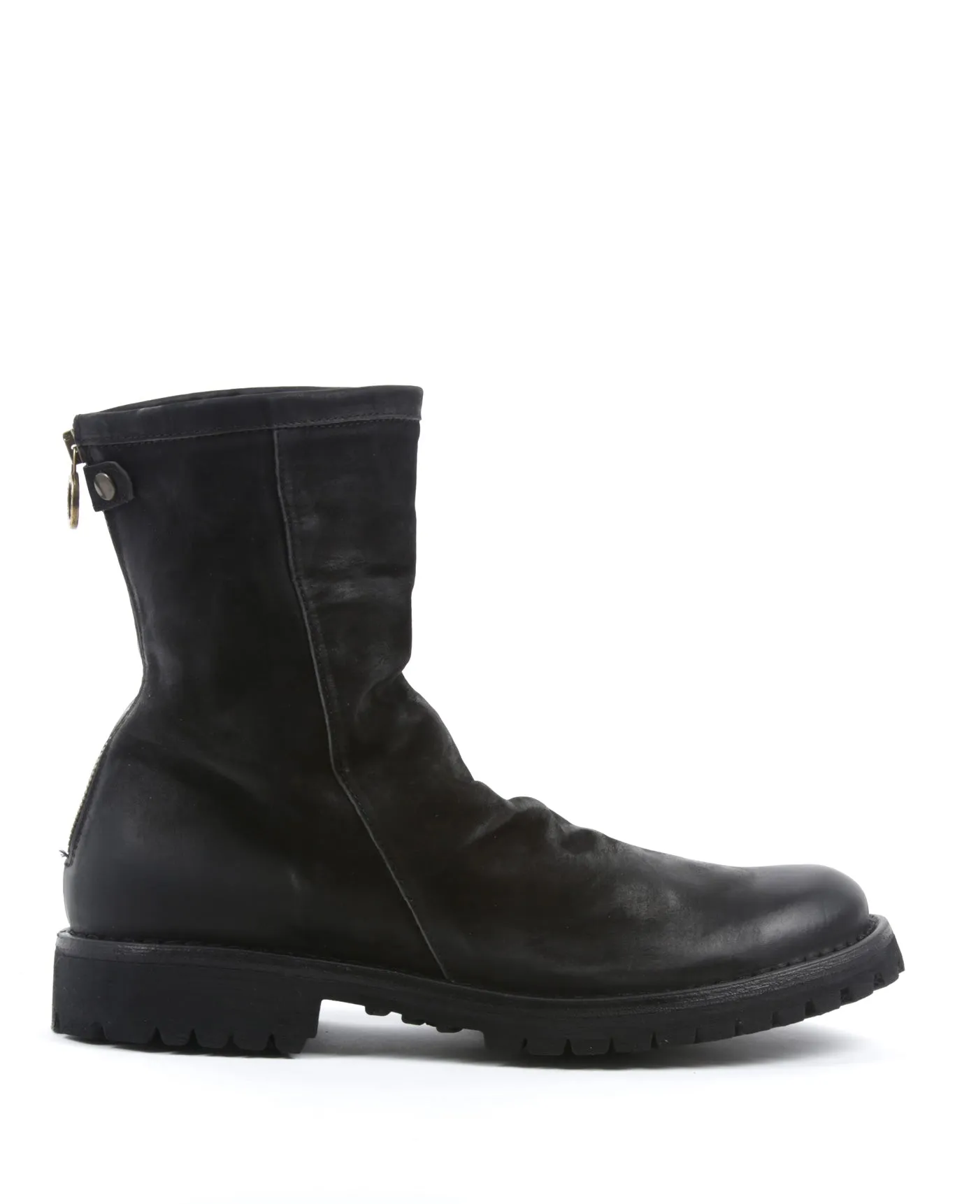 M-EVEN Black Leather Boots sold by Fiorentini + Baker