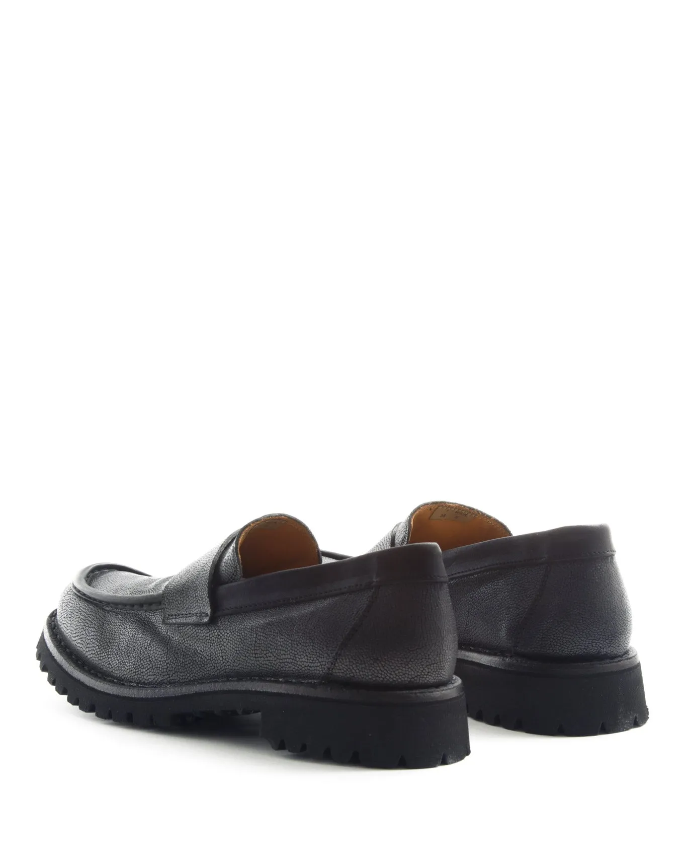 M-EMMET Silver Leather Loafers sold by Fiorentini + Baker product image thumbnail 3