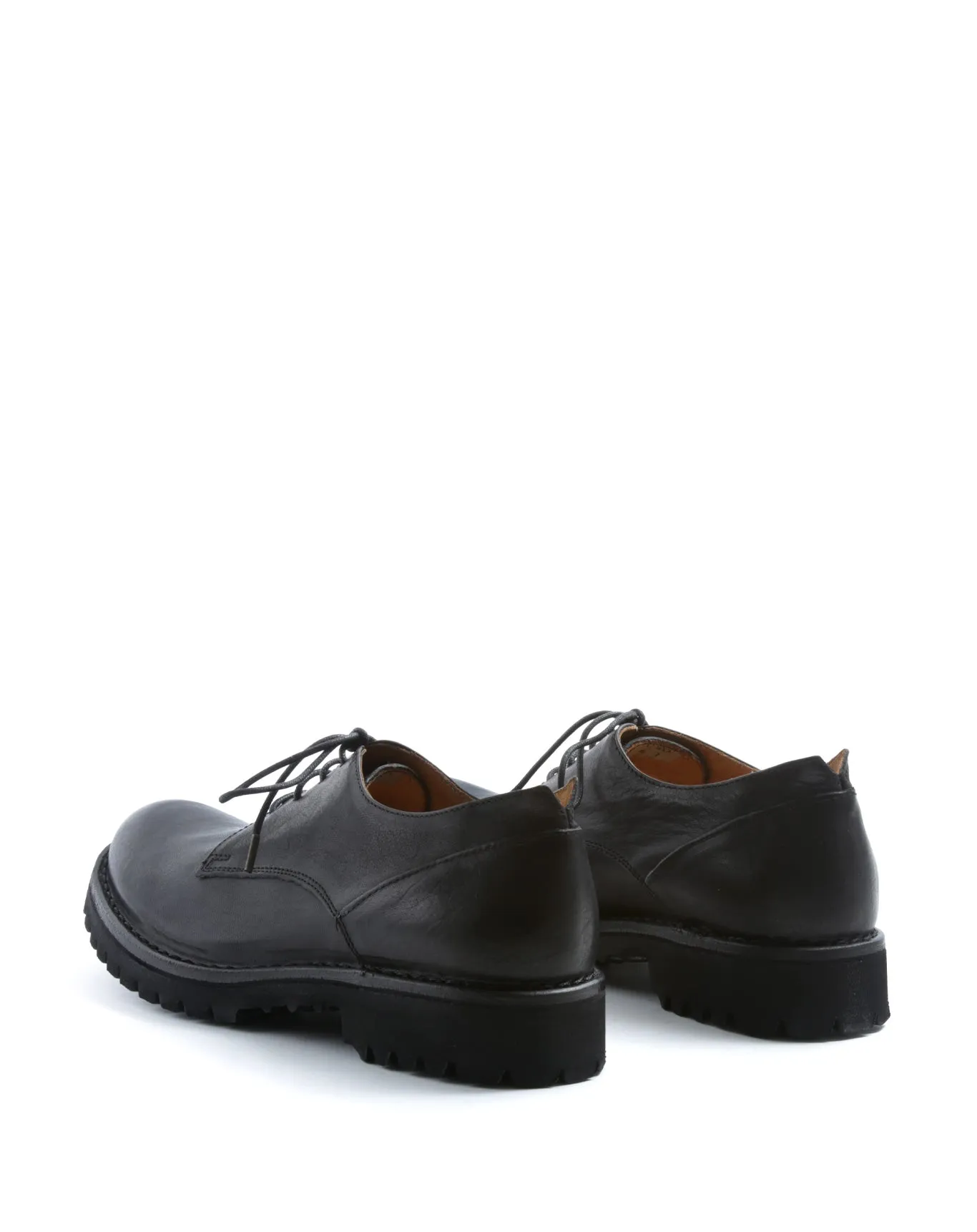 M-706 Black Leather Derby Shoes sold by Fiorentini + Baker product image thumbnail 3