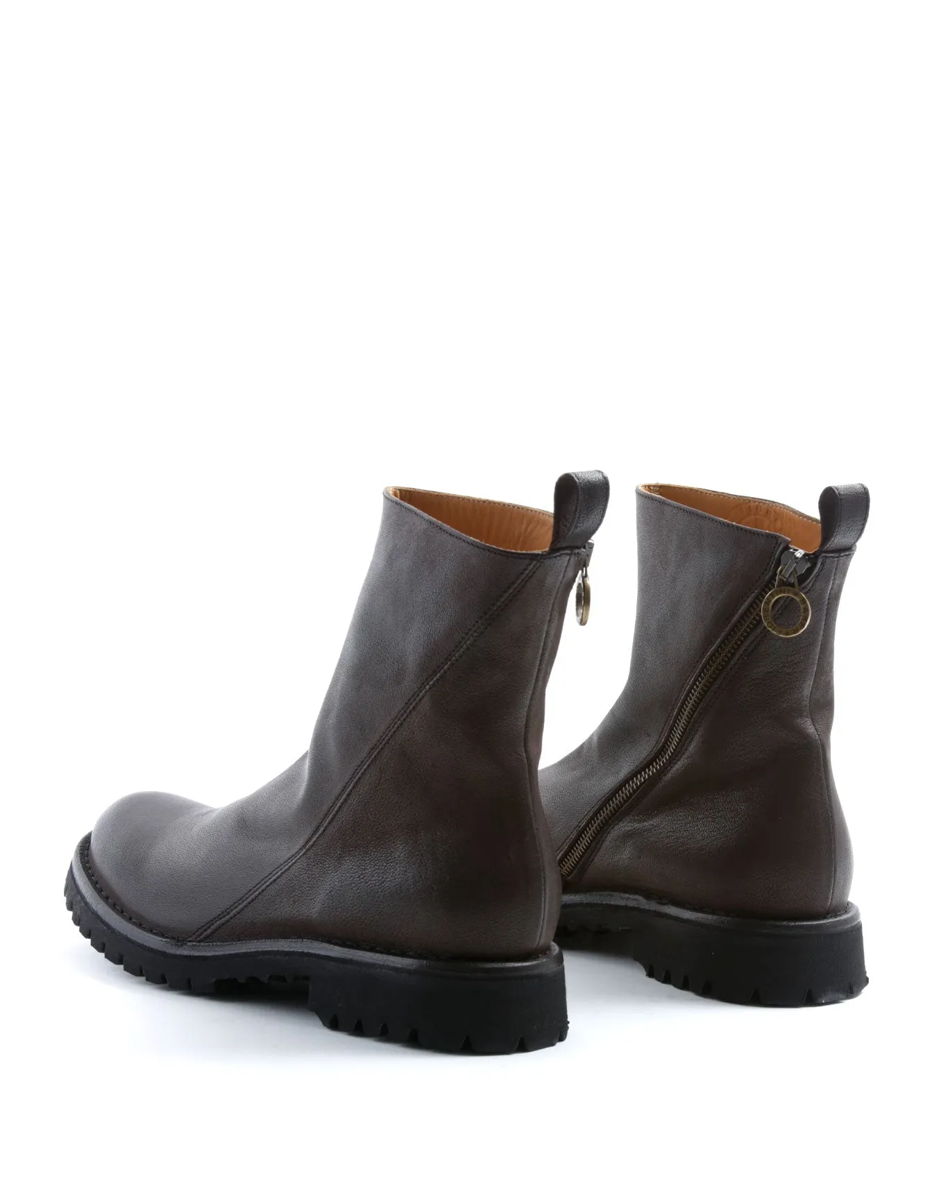 M-EVI Brown Leather Boots sold by Fiorentini + Baker product image thumbnail 3