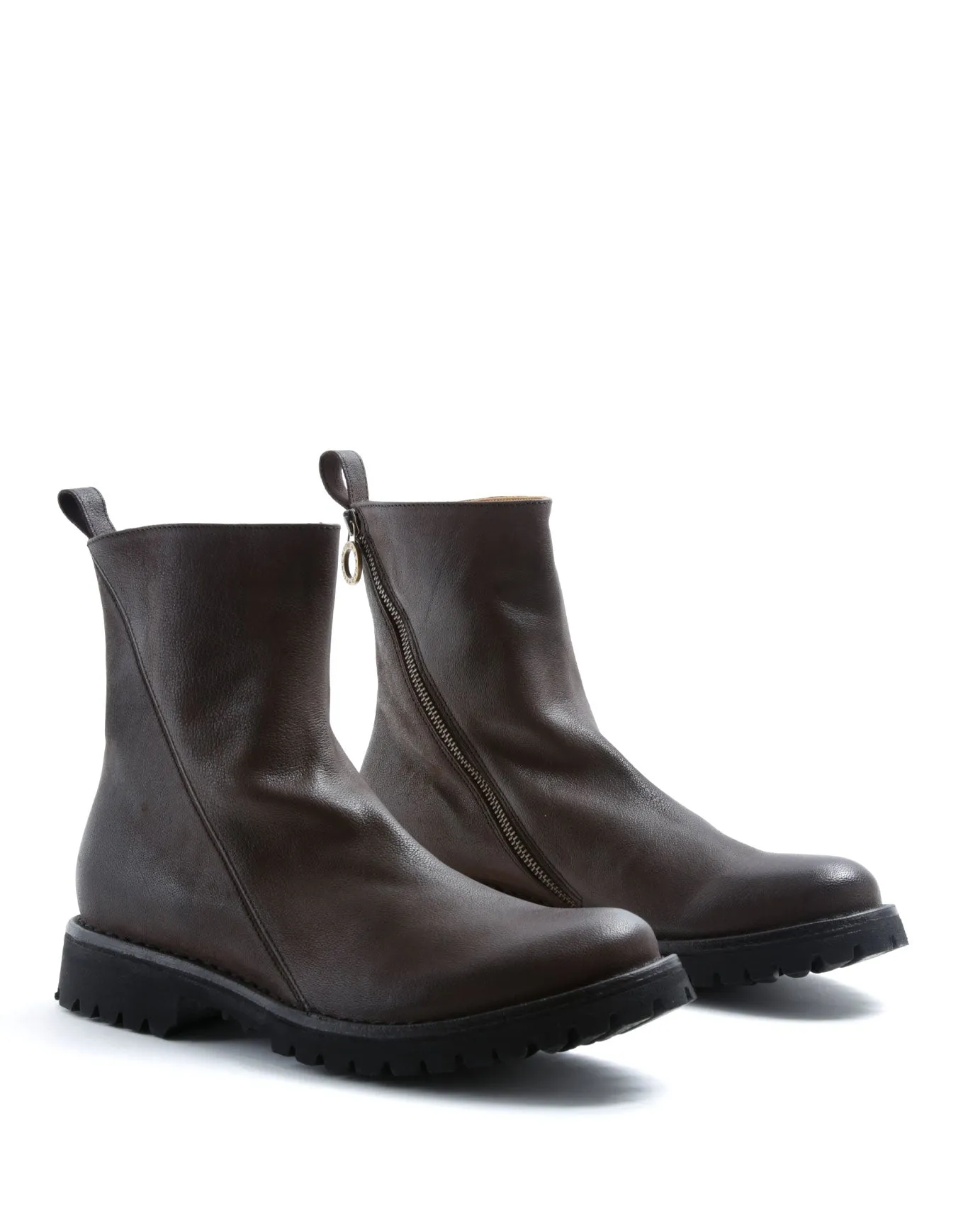 M-EVI Brown Leather Boots sold by Fiorentini + Baker product image thumbnail 2