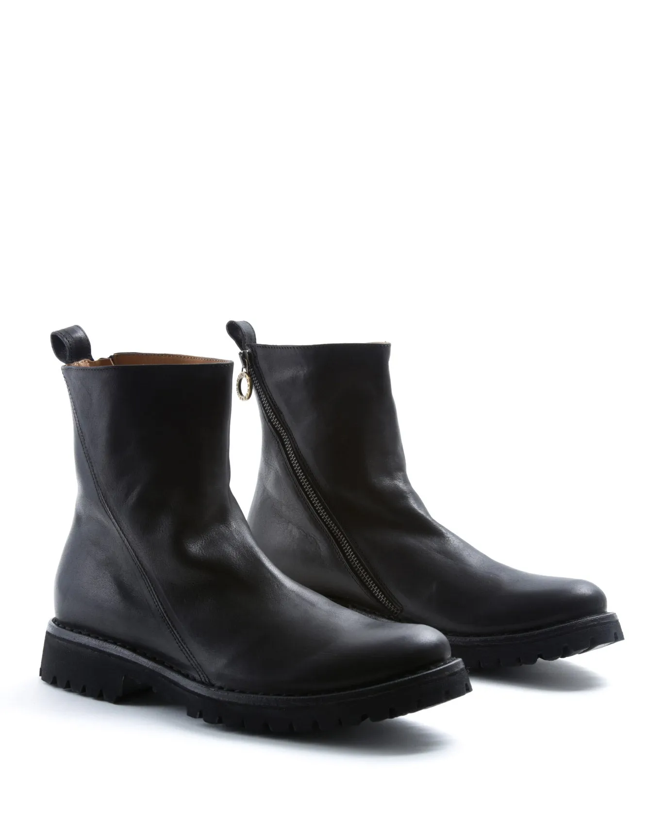 M-EVI Black Leather Boots sold by Fiorentini + Baker product image thumbnail 2