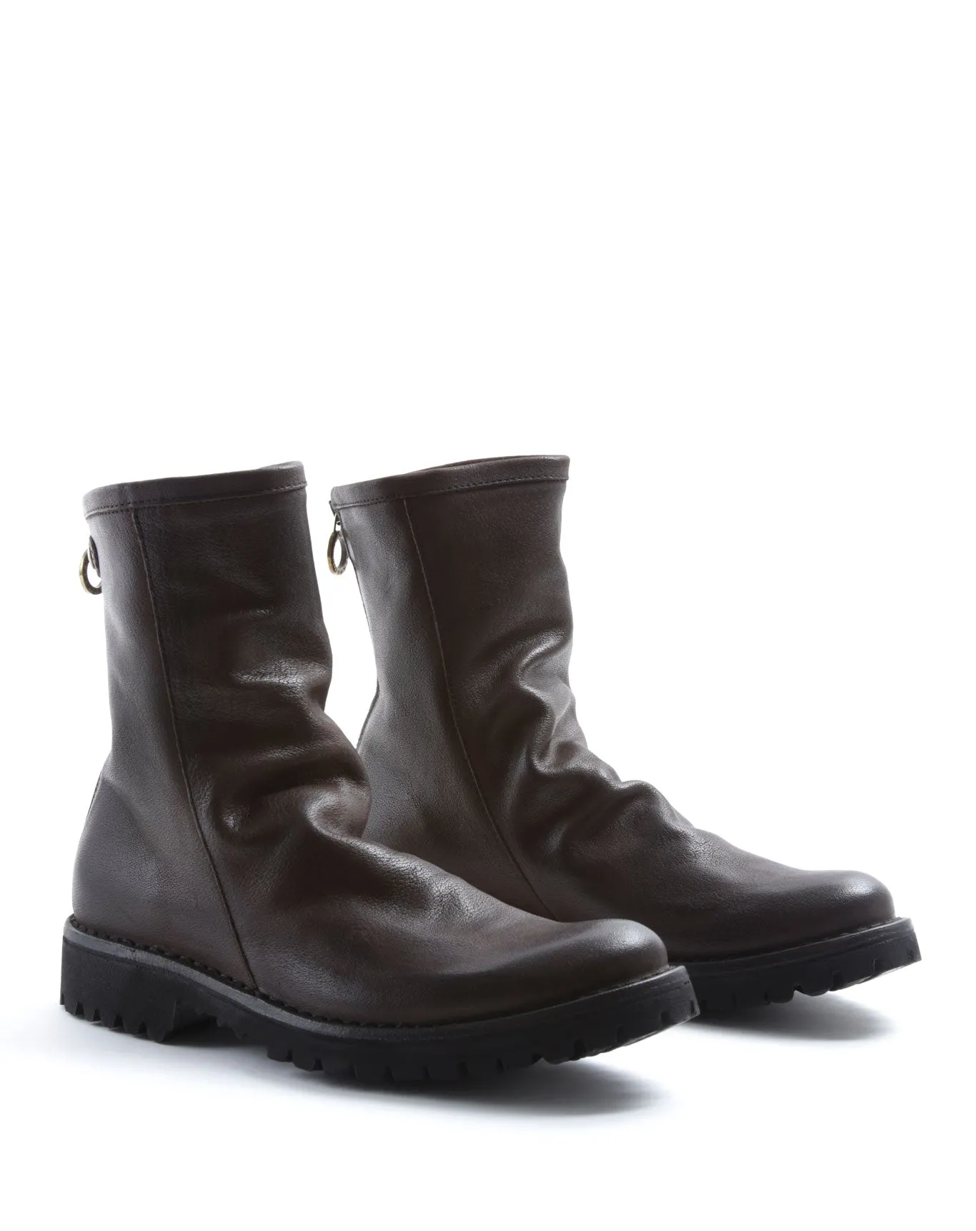 M-EVEN Brown Leather Boots sold by Fiorentini + Baker product image thumbnail 2