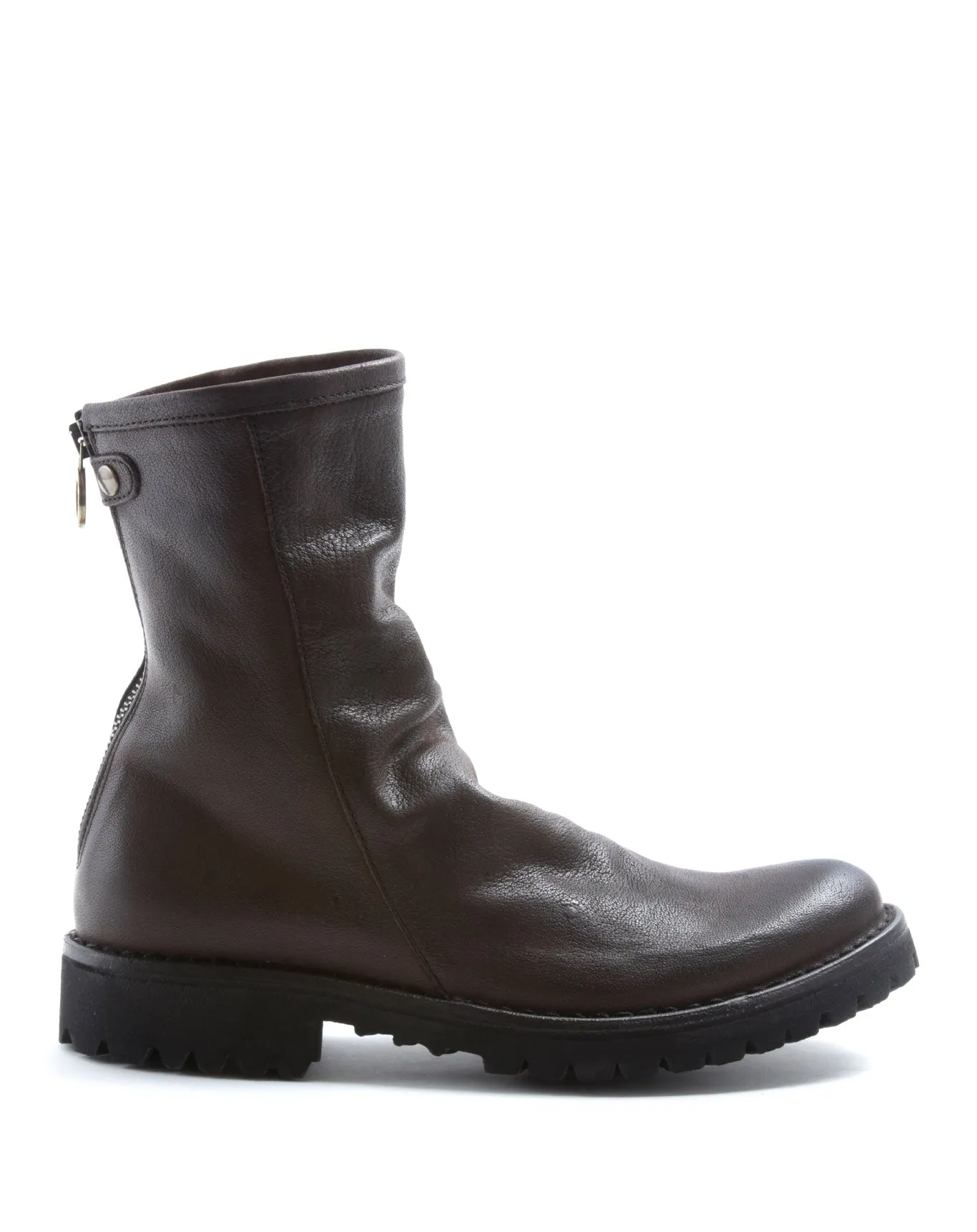 M-EVEN Brown Leather Boots sold by Fiorentini + Baker