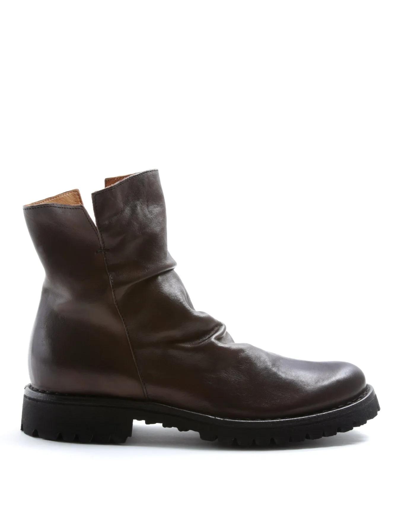 M-ELF Brown Leather Boots sold by Fiorentini + Baker