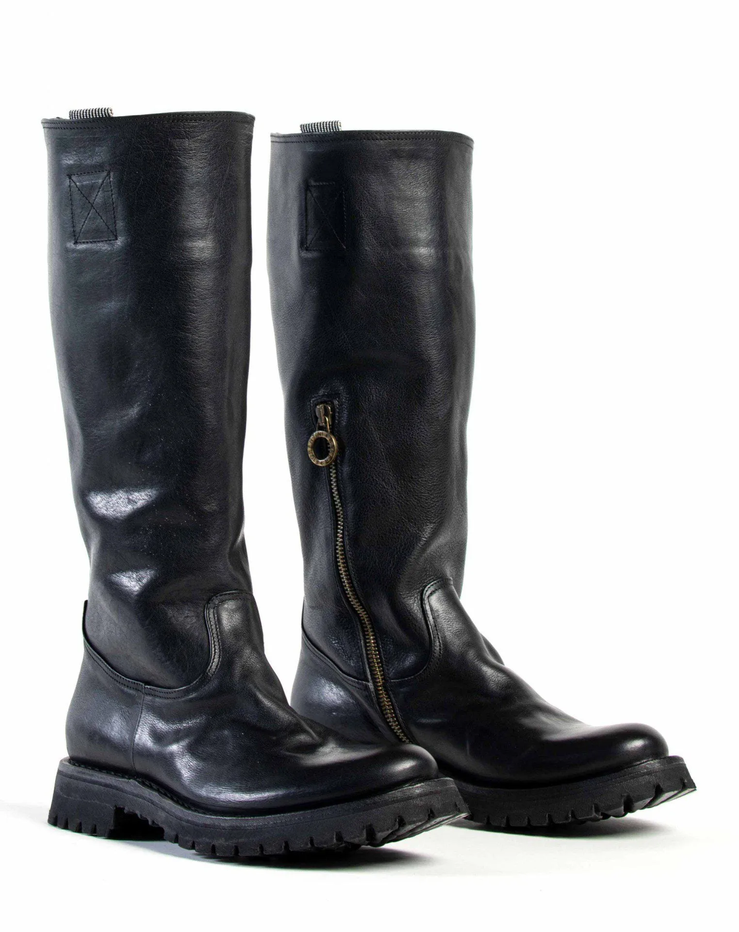 M-ENGY Black Leather Boots sold by Fiorentini + Baker product image thumbnail 2