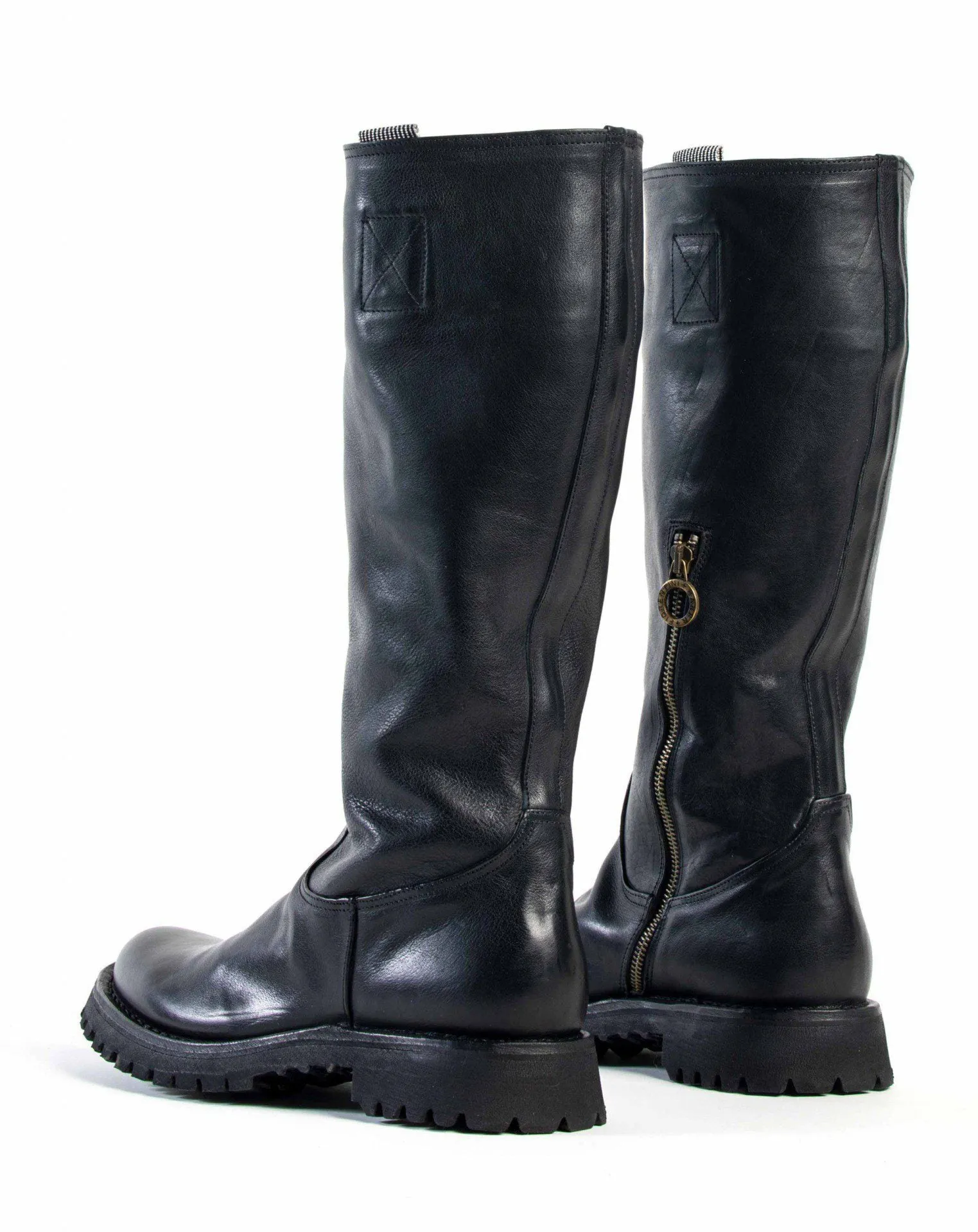 M-ENGY Black Leather Boots sold by Fiorentini + Baker product image thumbnail 3