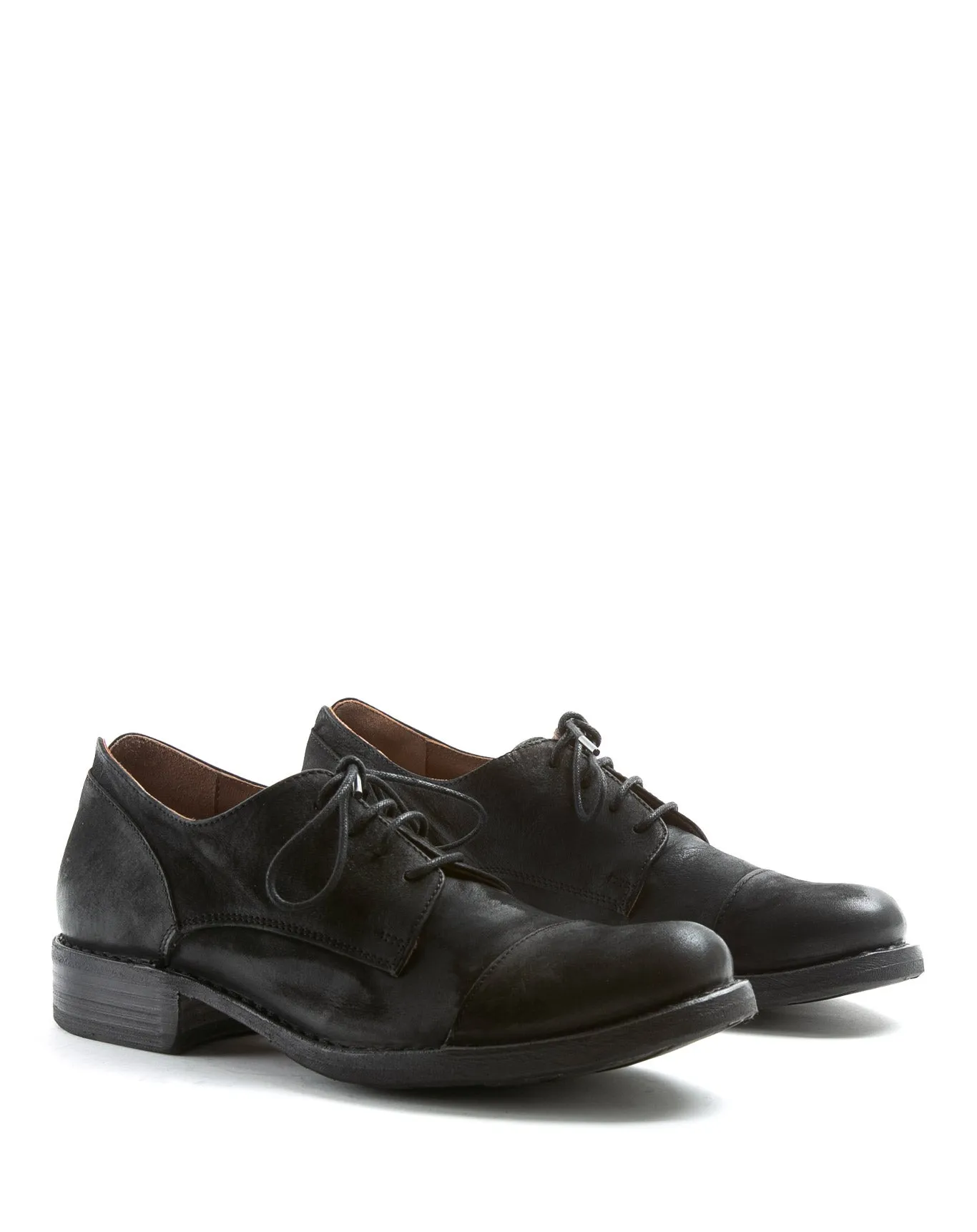 ENEI Black Leather Derby Shoes sold by Fiorentini + Baker product image thumbnail 2