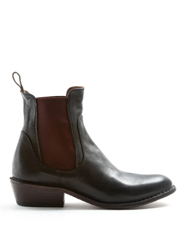 RULE Black Leather Boots sold by Fiorentini + Baker