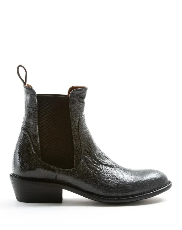 RULE Black Leather Boots sold by Fiorentini + Baker