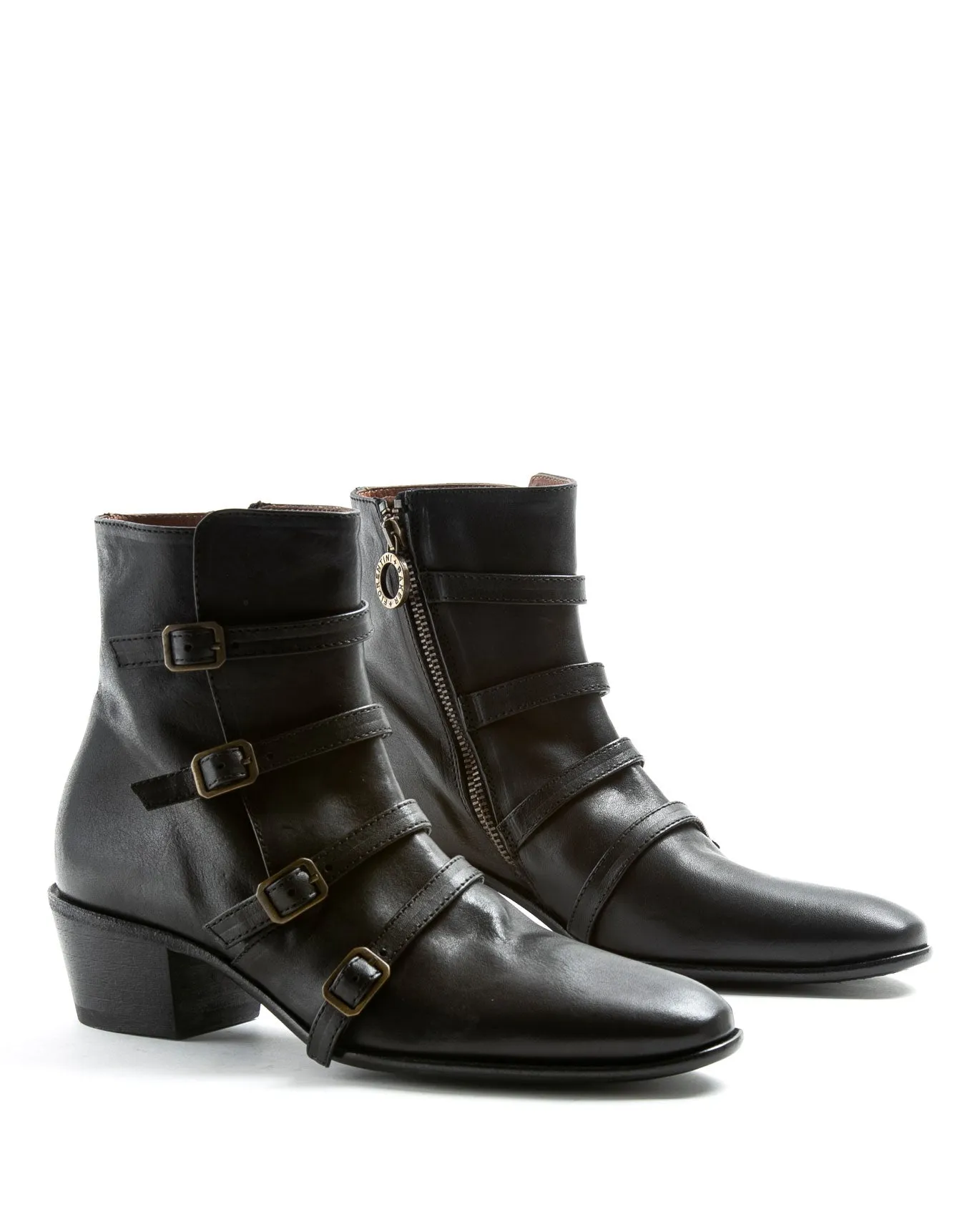 MOOG Black Leather Boots sold by Fiorentini + Baker product image thumbnail 2