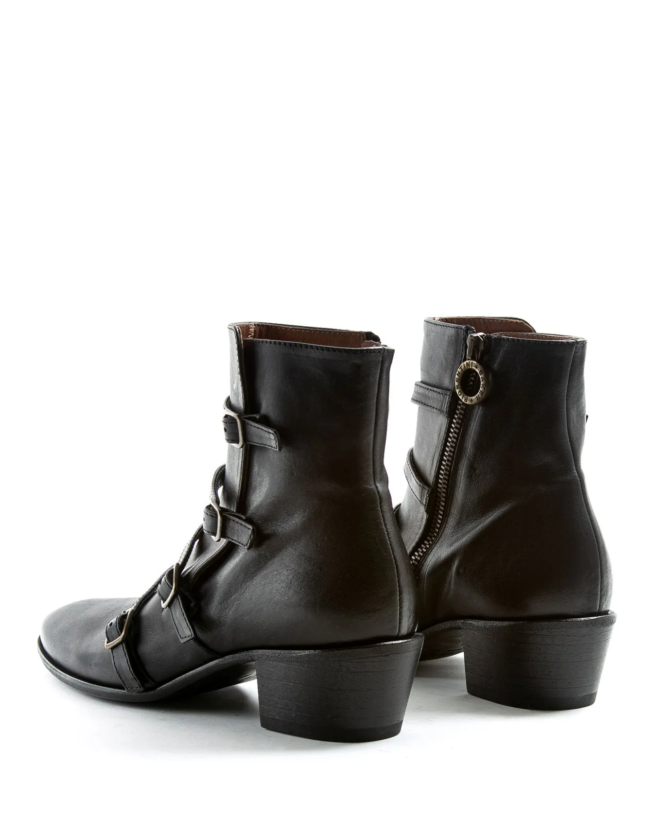 MOOG Black Leather Boots sold by Fiorentini + Baker product image thumbnail 3