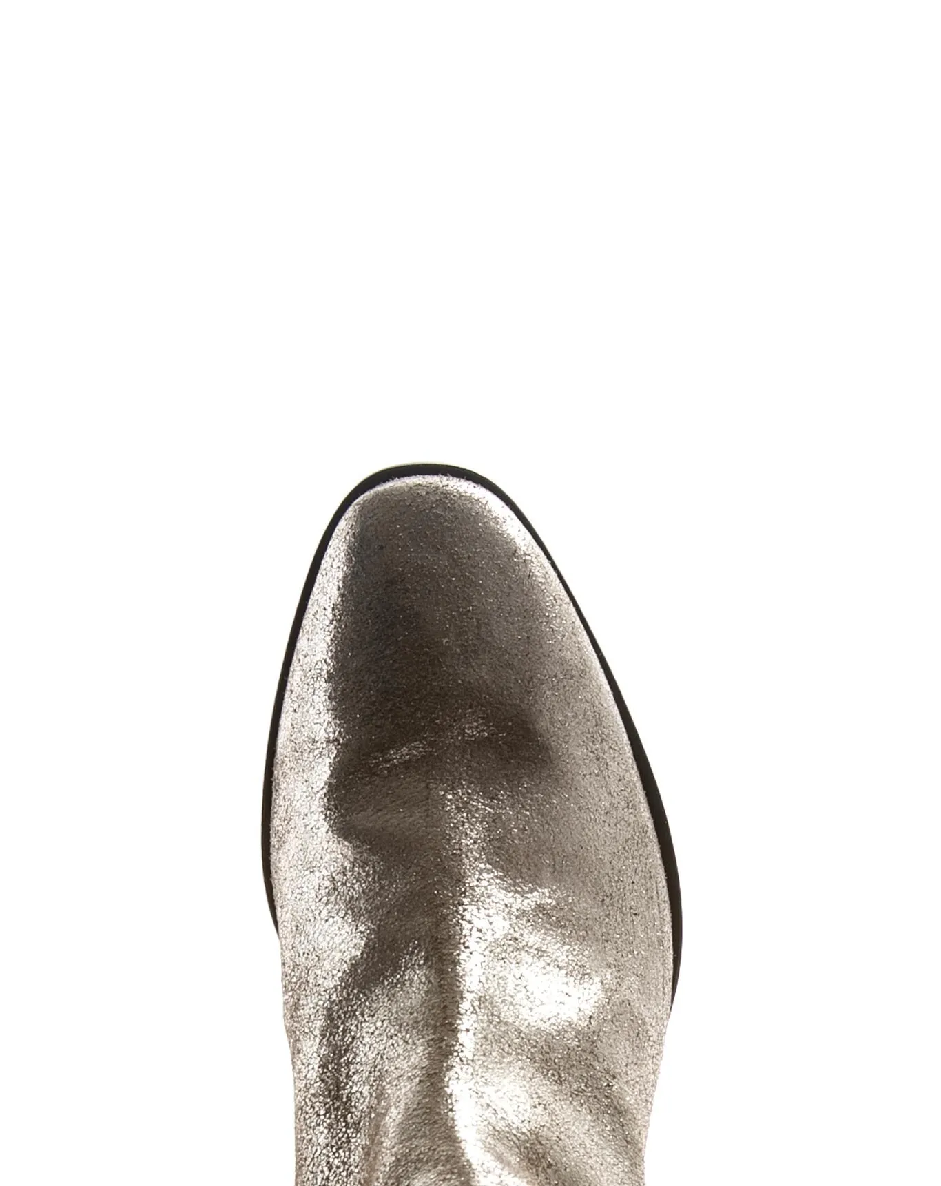 MATT Silver Leather Boots sold by Fiorentini + Baker product image thumbnail 4