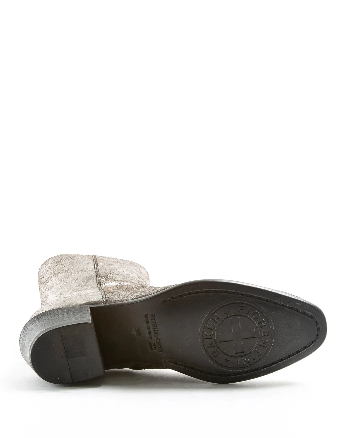 MATT Silver Leather Boots sold by Fiorentini + Baker product image thumbnail 5