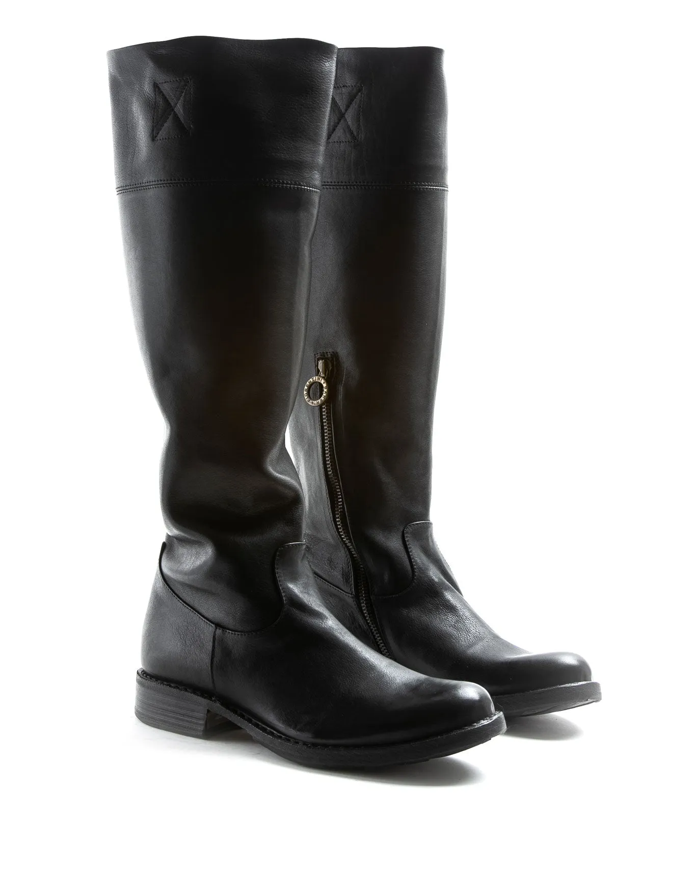 EVER Black Leather Tall Boots sold by Fiorentini + Baker product image thumbnail 2