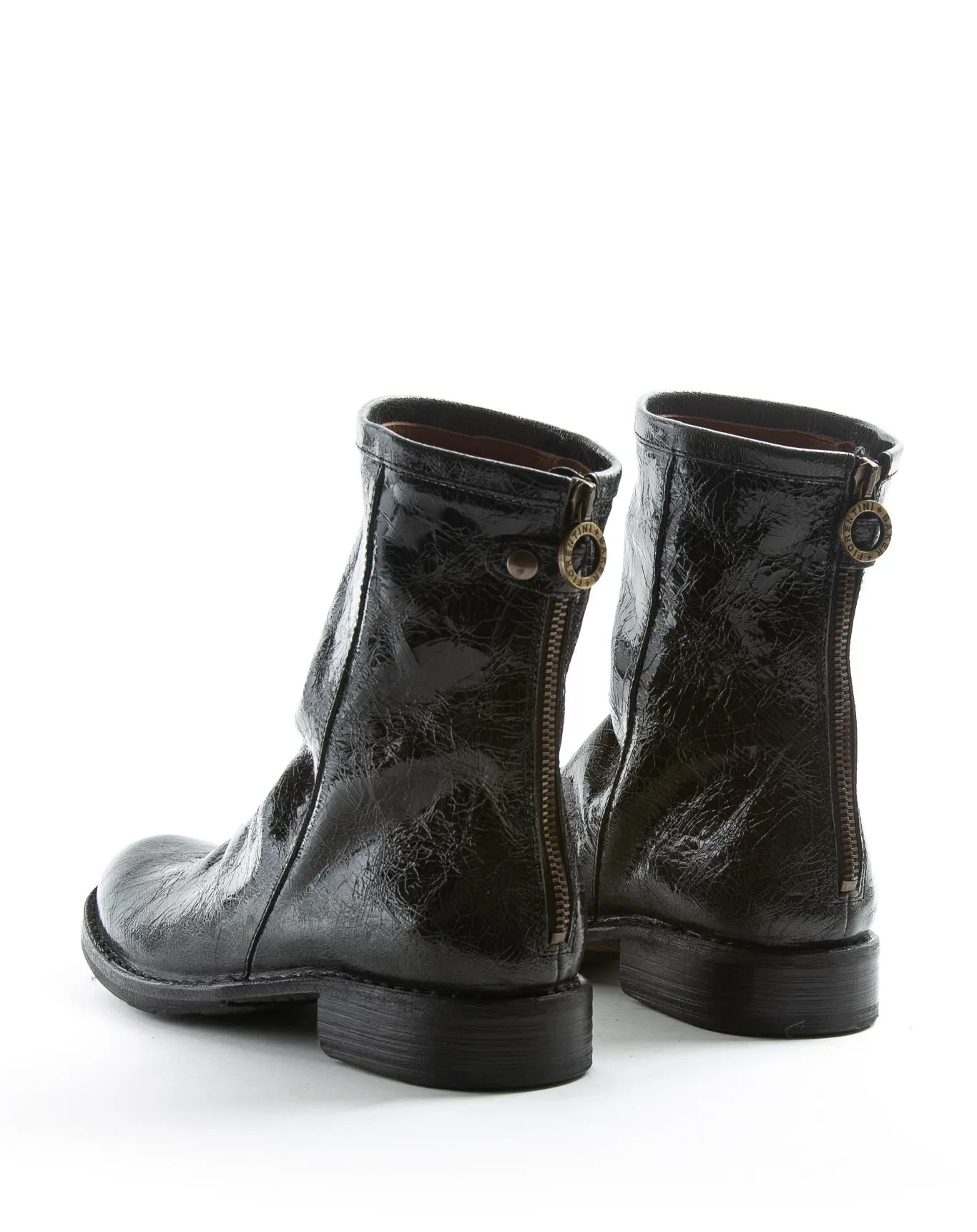 EVEN Black Leather Boots sold by Fiorentini + Baker product image thumbnail 3