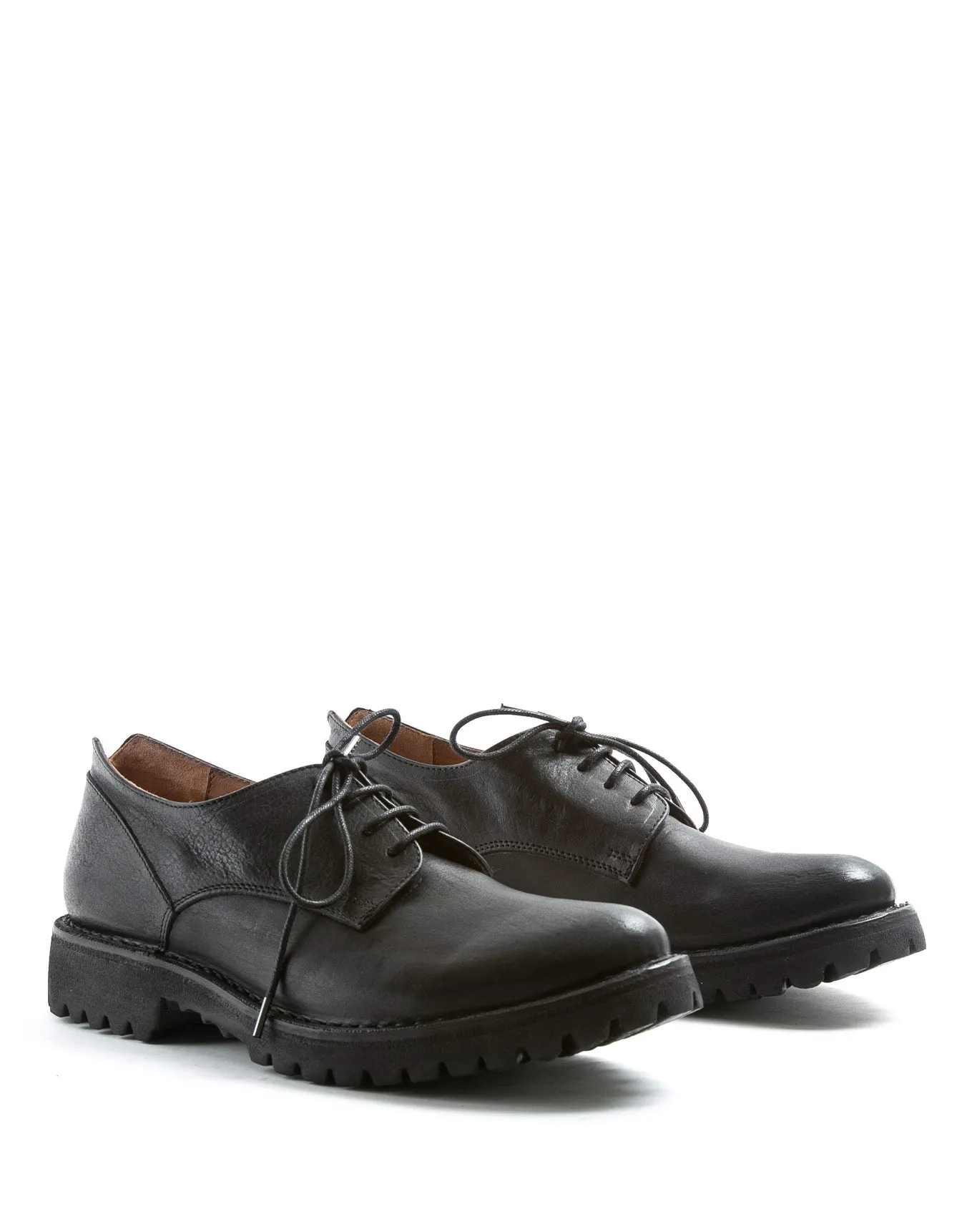 M-706 Black Leather Derby Shoes sold by Fiorentini + Baker product image thumbnail 2