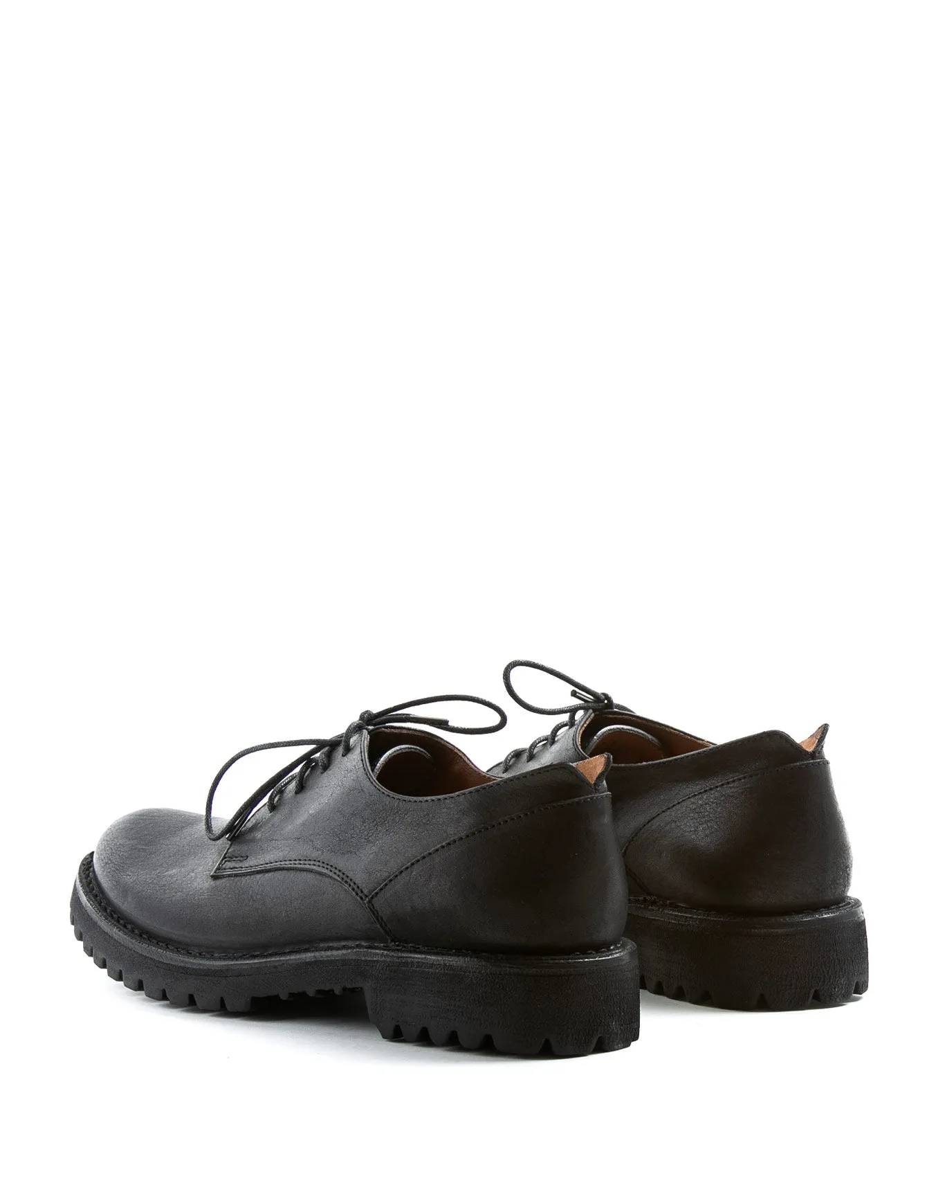 M-706 Black Leather Derby Shoes sold by Fiorentini + Baker product image thumbnail 3