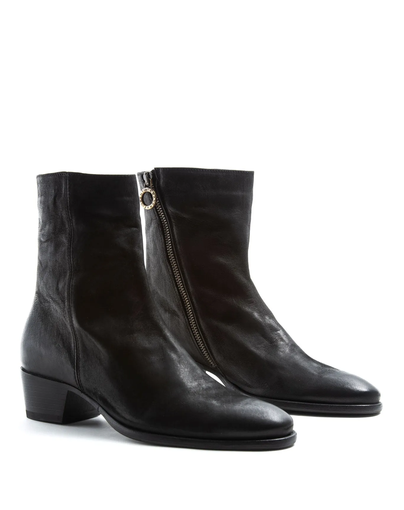 KATT Black Leather Boots sold by Fiorentini + Baker product image thumbnail 2