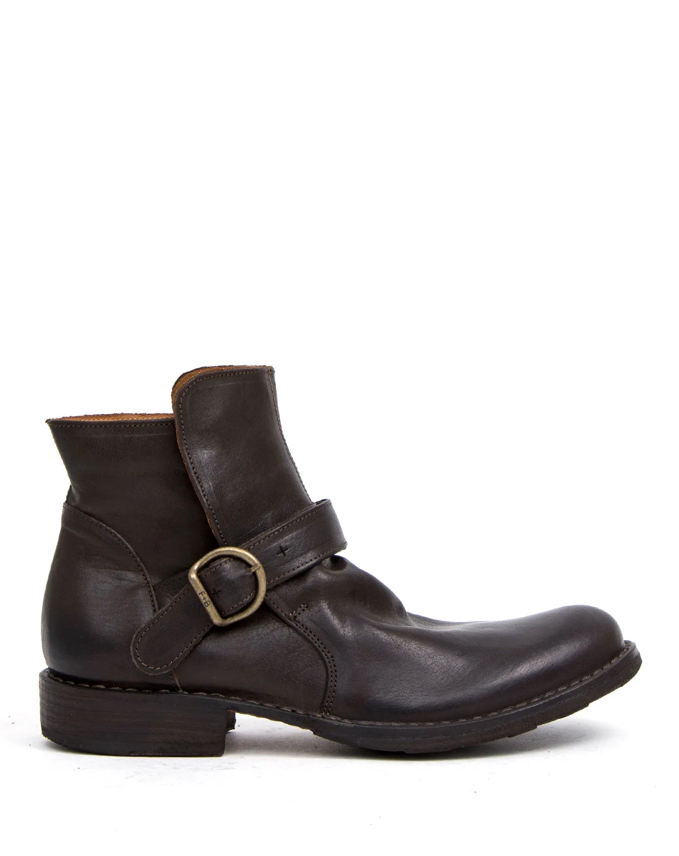 752 Brown Leather Boots sold by Fiorentini + Baker