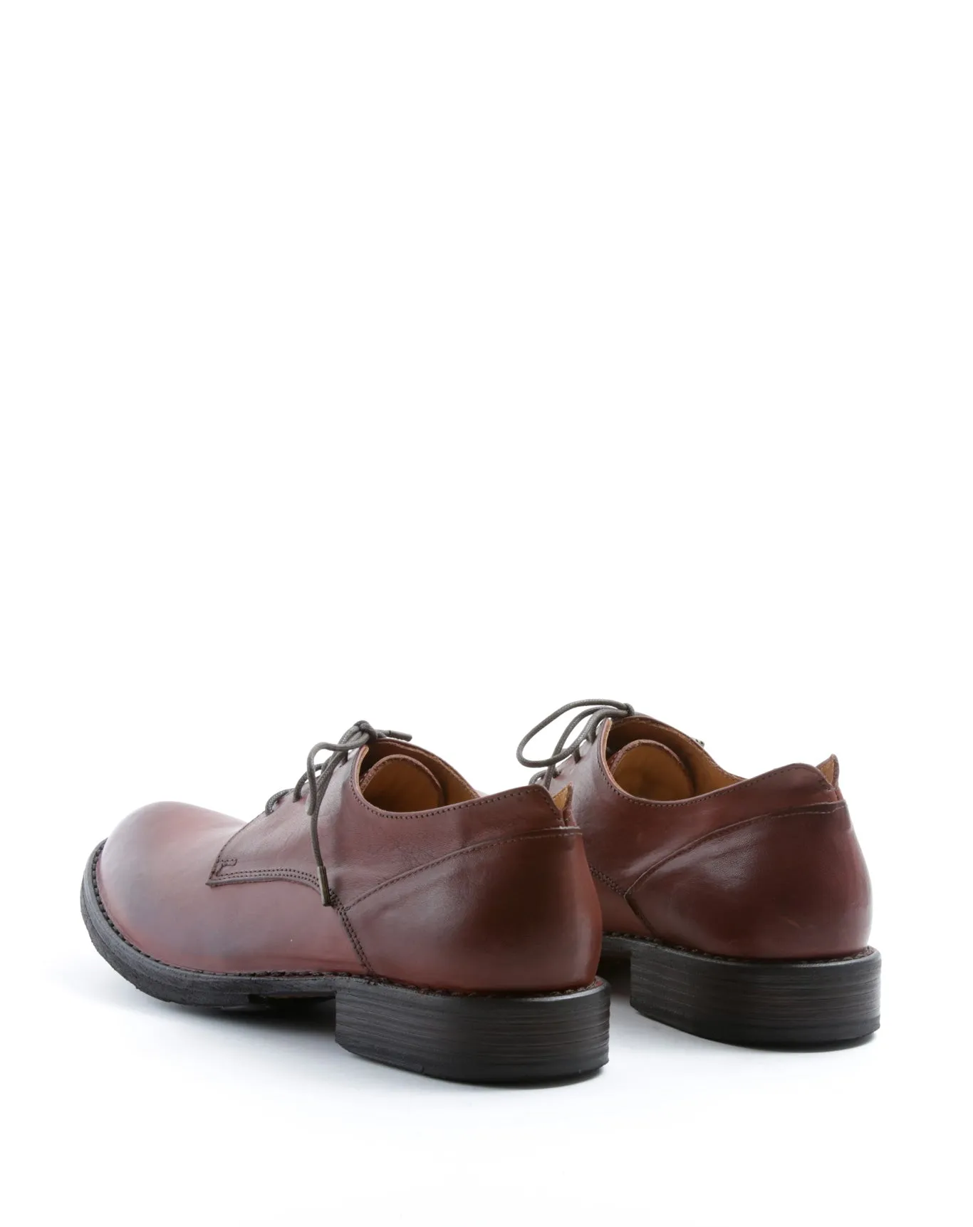 706 Brick Brown Leather Derby Shoes sold by Fiorentini + Baker product image thumbnail 3