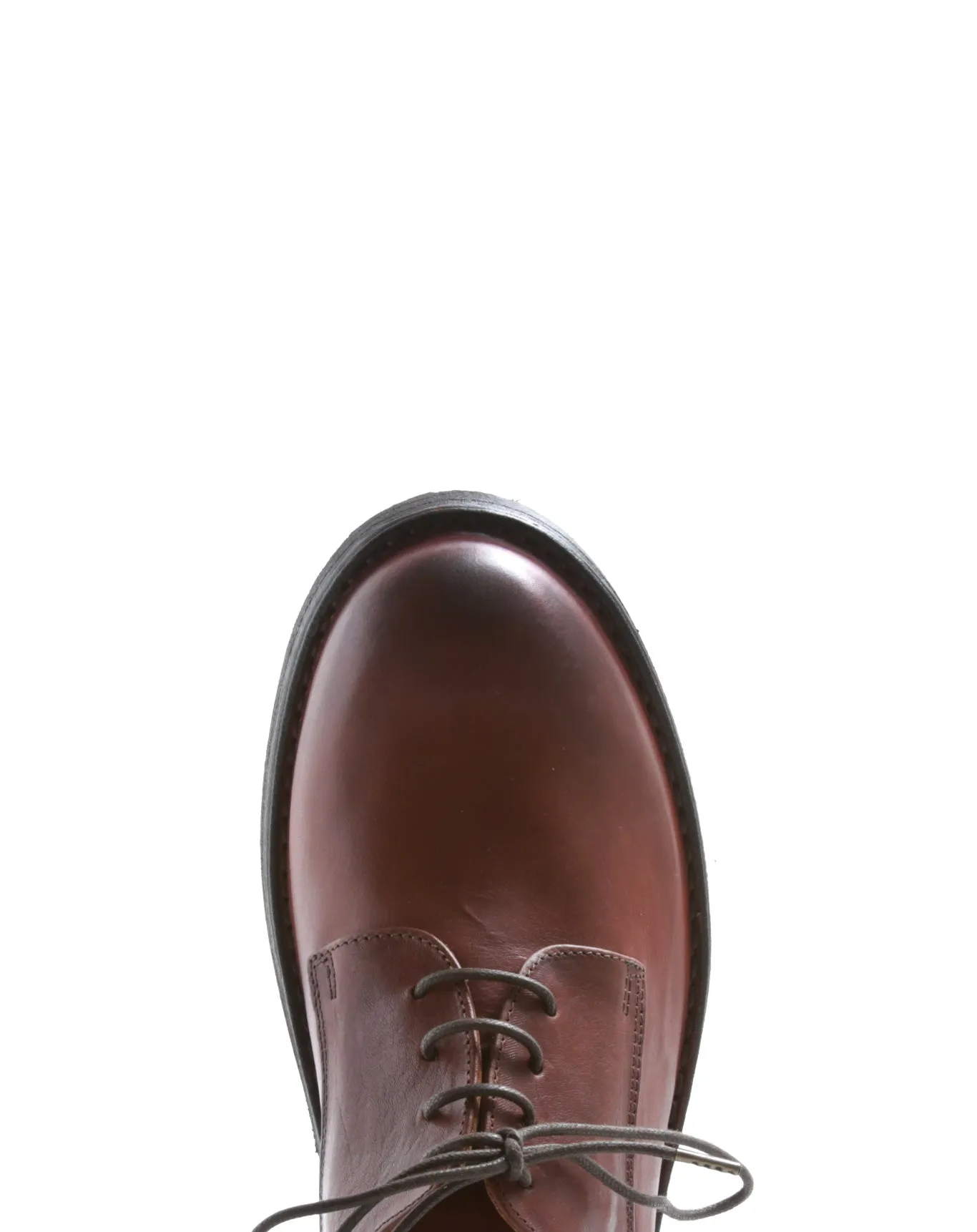 706 Brick Brown Leather Derby Shoes sold by Fiorentini + Baker product image thumbnail 4