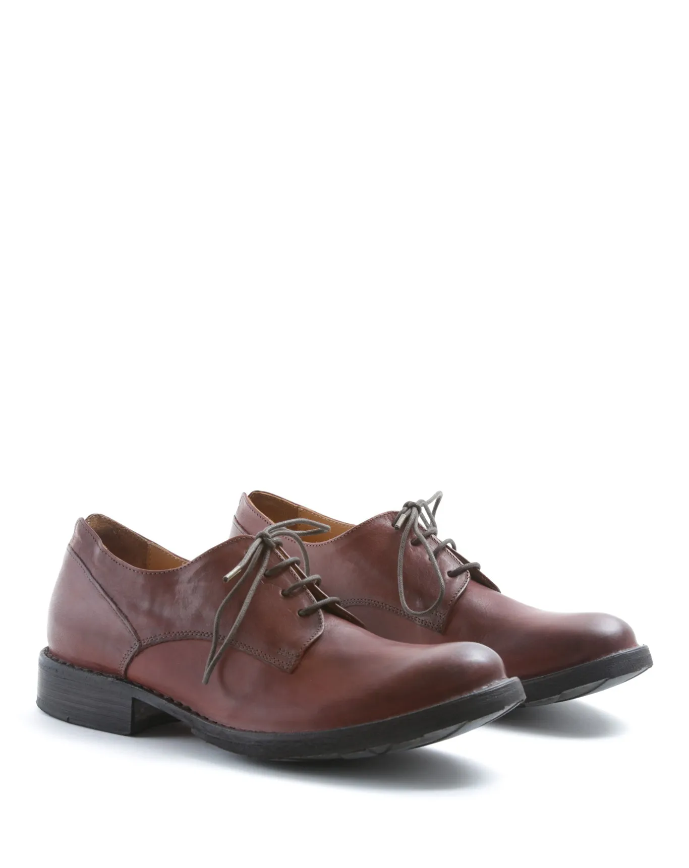 706 Brick Brown Leather Derby Shoes sold by Fiorentini + Baker product image thumbnail 2