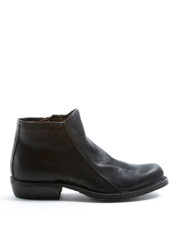 CARP Black Leather Ankle Boots sold by Fiorentini + Baker