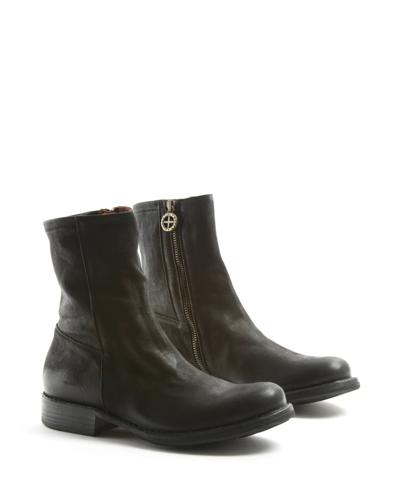 EBE Black Leather Boots sold by Fiorentini + Baker product image thumbnail 2
